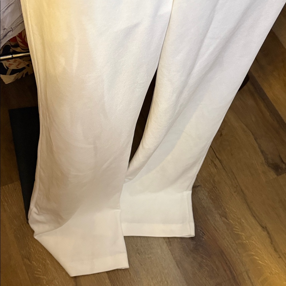 bebe White Strapless Jumpsuit with Button Accents - Picture 12 of 12